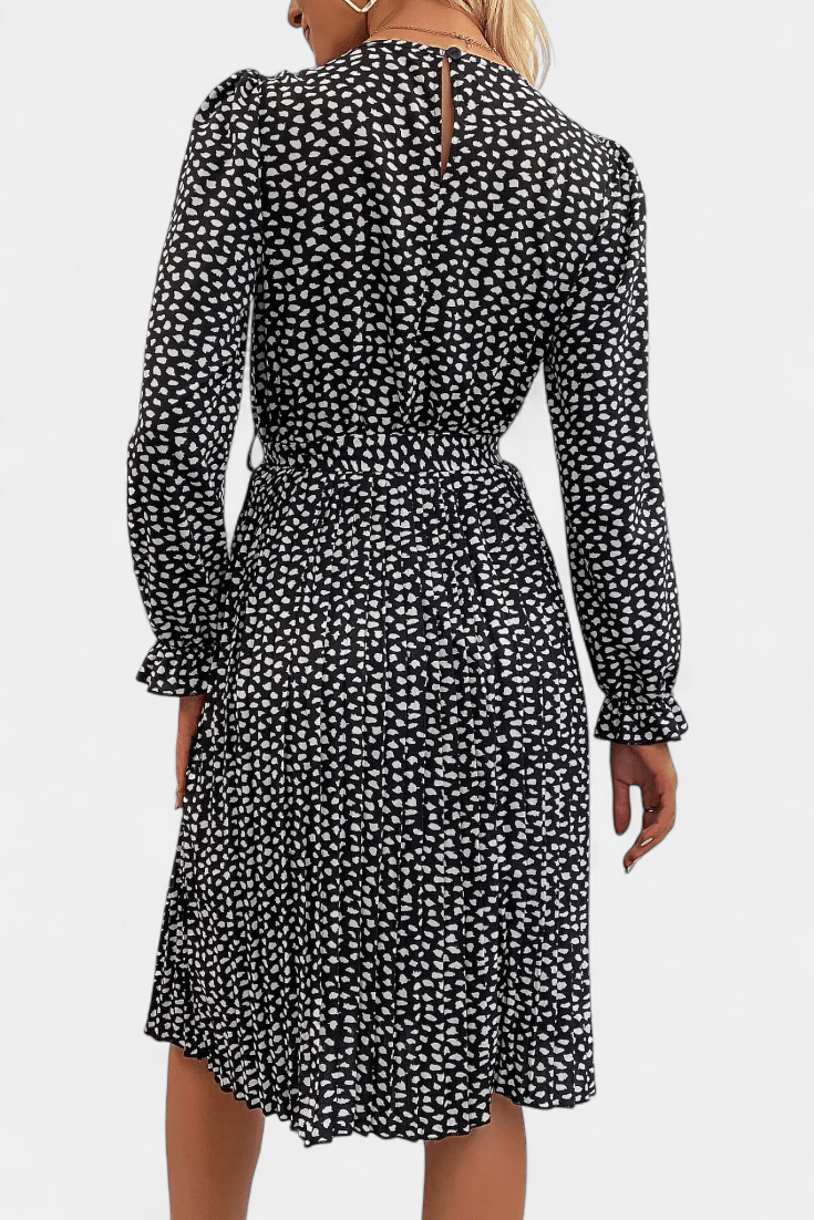 Agnes | Leopard plisseret Charlotte Odense
