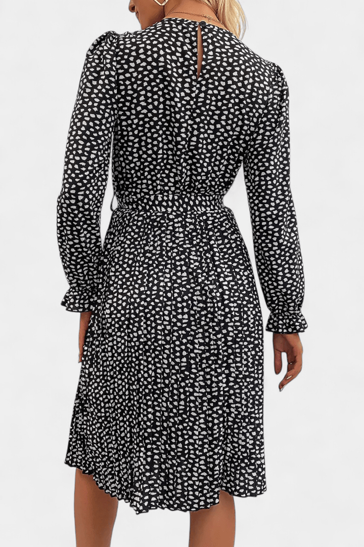 Agnes | Leopard plisseret Charlotte Odense