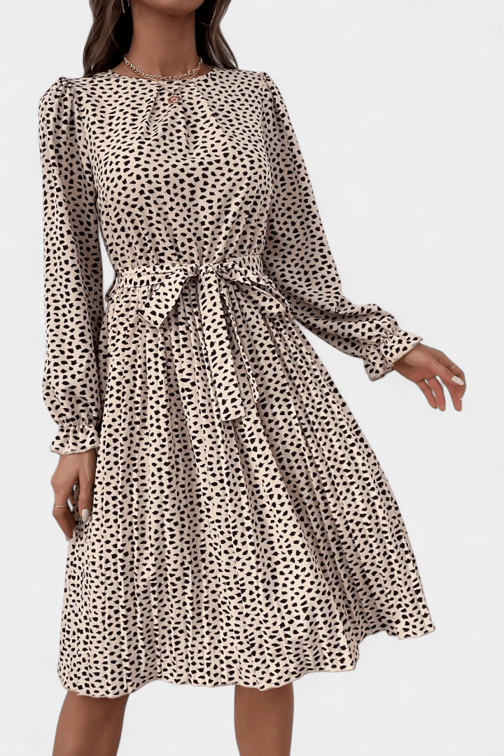 Agnes | Leopard plisseret Charlotte Odense