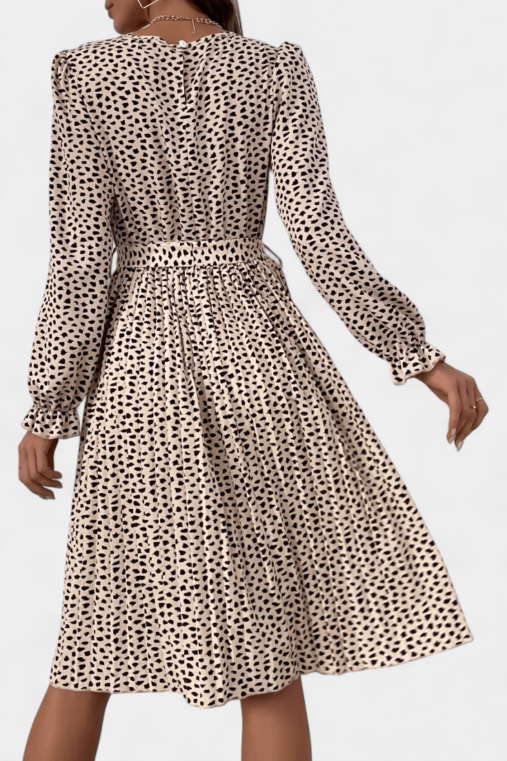 Agnes | Leopard plisseret Charlotte Odense