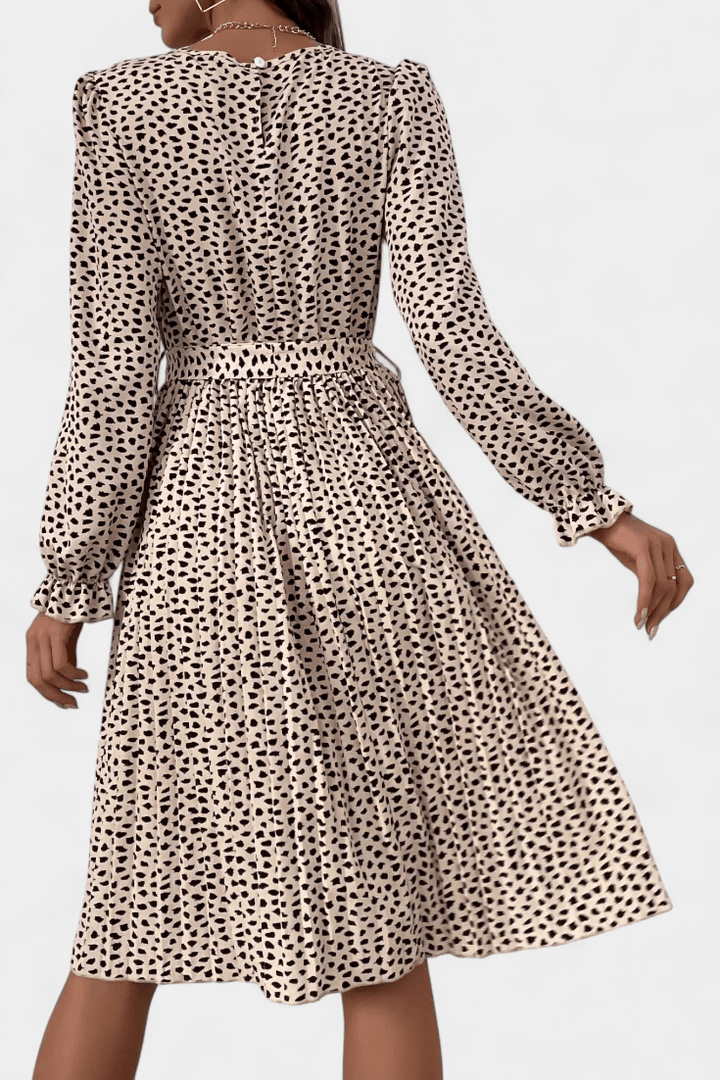 Agnes | Leopard plisseret Charlotte Odense
