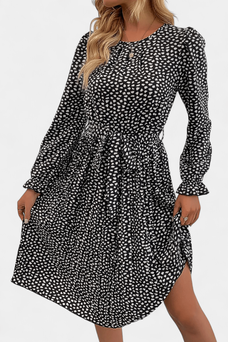 Agnes | Leopard plisseret Charlotte Odense