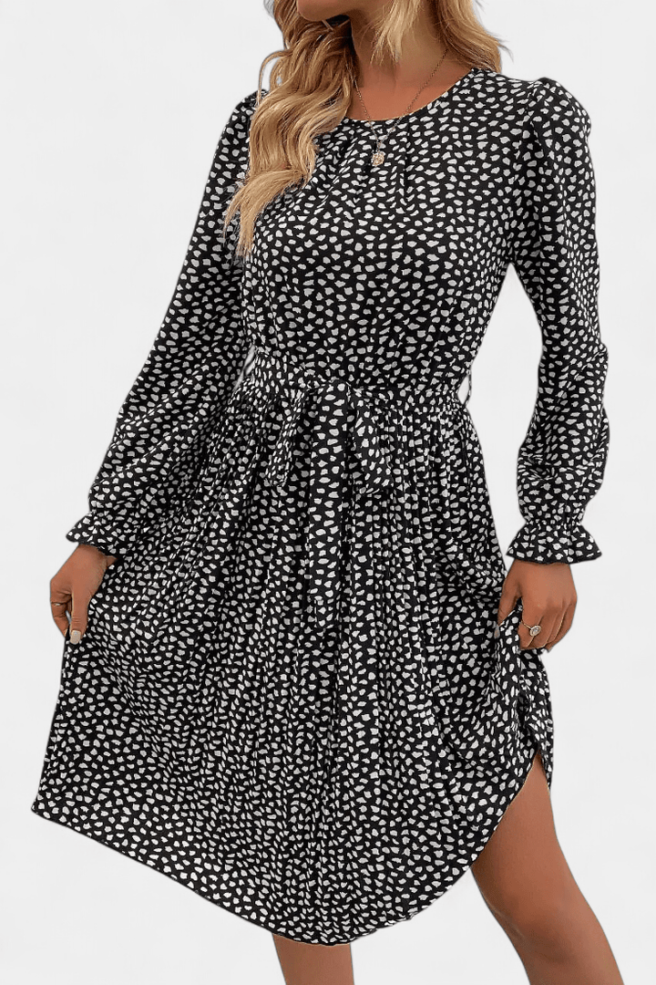 Agnes | Leopard plisseret Charlotte Odense