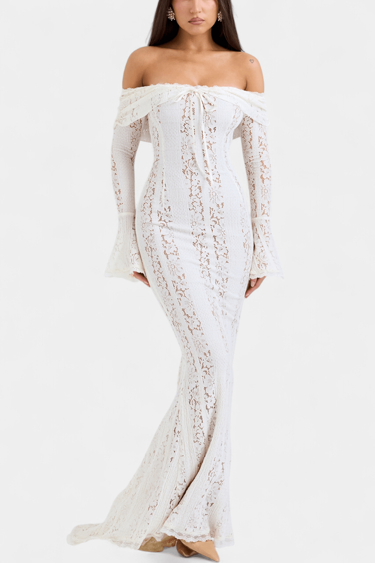 Alberte | Off-Shoulder kjole Charlotte Odense