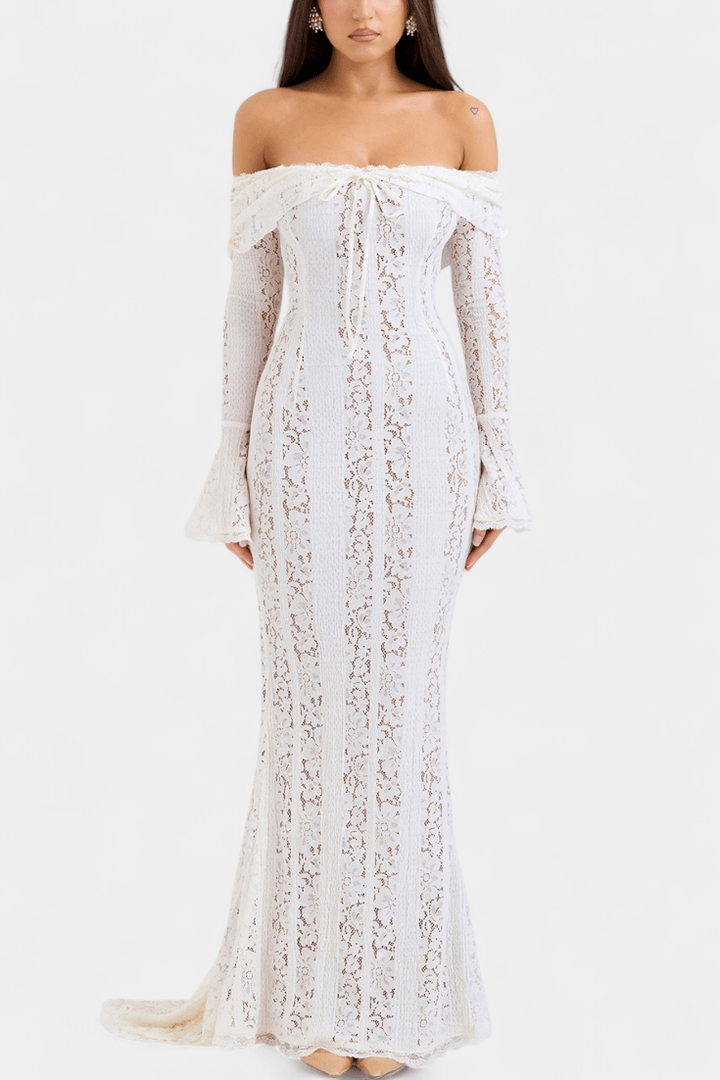 Alberte | Off-Shoulder kjole Charlotte Odense