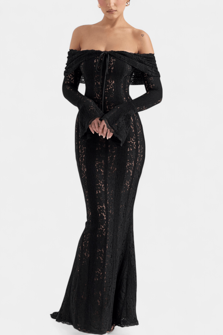 Alberte | Off-Shoulder kjole Charlotte Odense