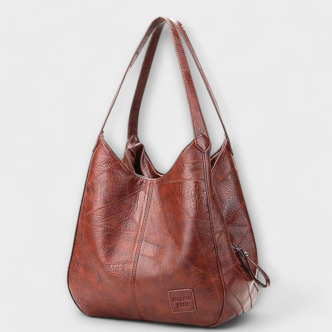 Alberte | Vintage lædertaske Charlotte Odense