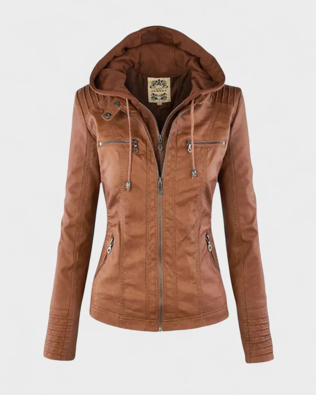 Alberte™ | Læderjakke Charlotte Odense