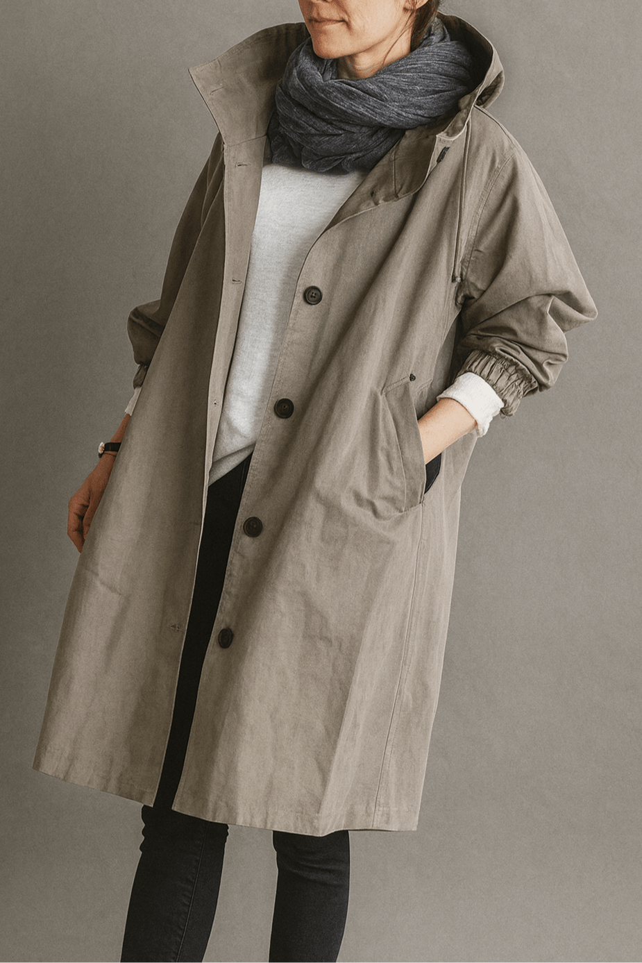 Amaya™ | Klassisk trenchcoat Charlotte Odense