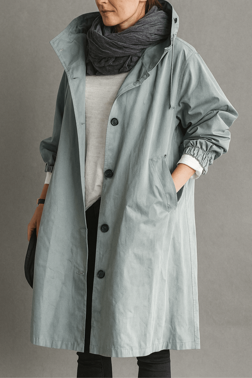 Amaya™ | Klassisk trenchcoat Charlotte Odense