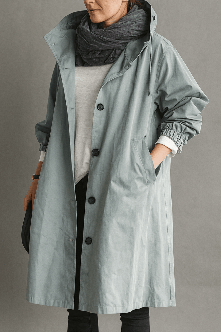 Amaya™ | Klassisk trenchcoat Charlotte Odense
