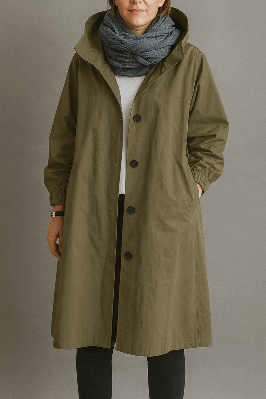 Amaya™ | Klassisk trenchcoat Charlotte Odense
