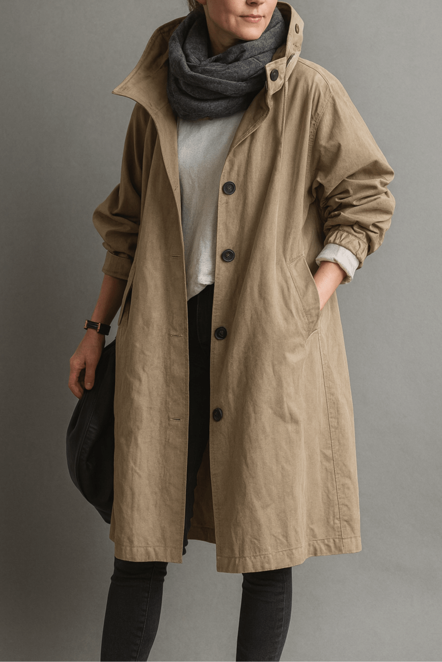 Amaya™ | Klassisk trenchcoat Charlotte Odense