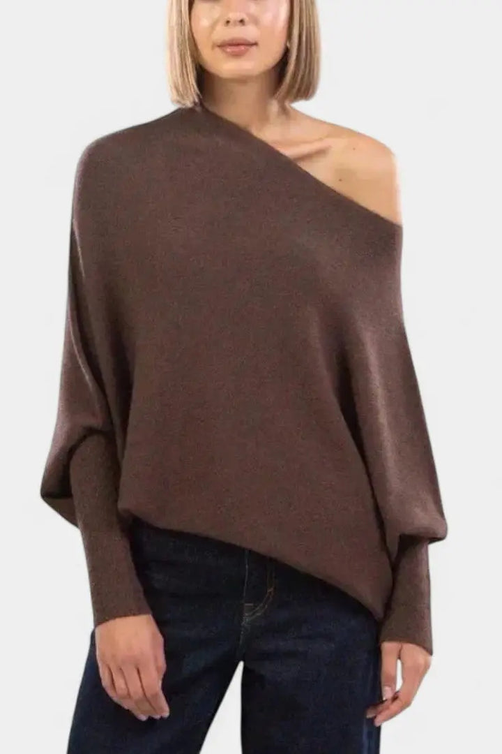 Andrea | Off-shoulder trøje Charlotte Odense