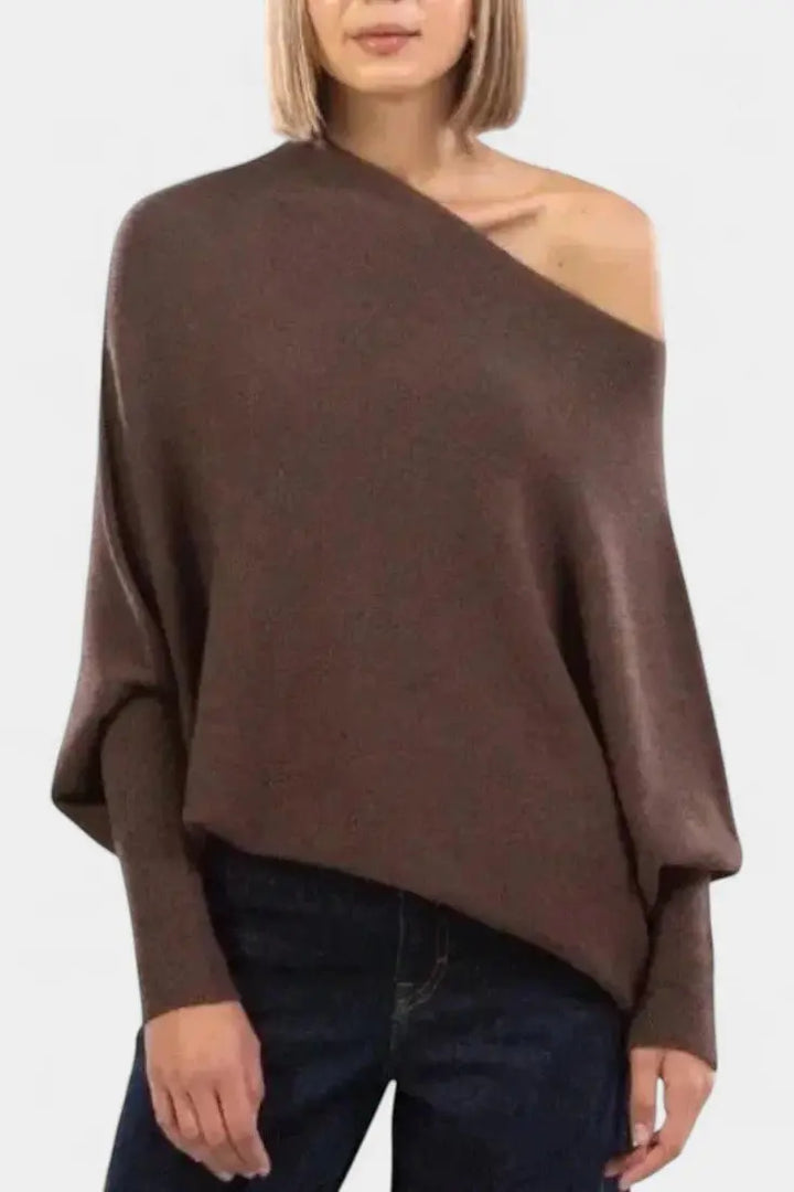 Andrea | Off-shoulder trøje Charlotte Odense