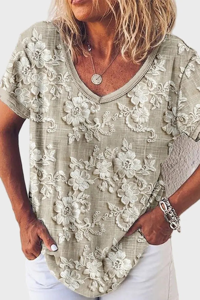 Andrea | Romantisk bluse Charlotte Odense