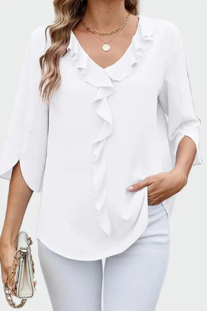 Andrea | Sort Bluse Charlotte Odense