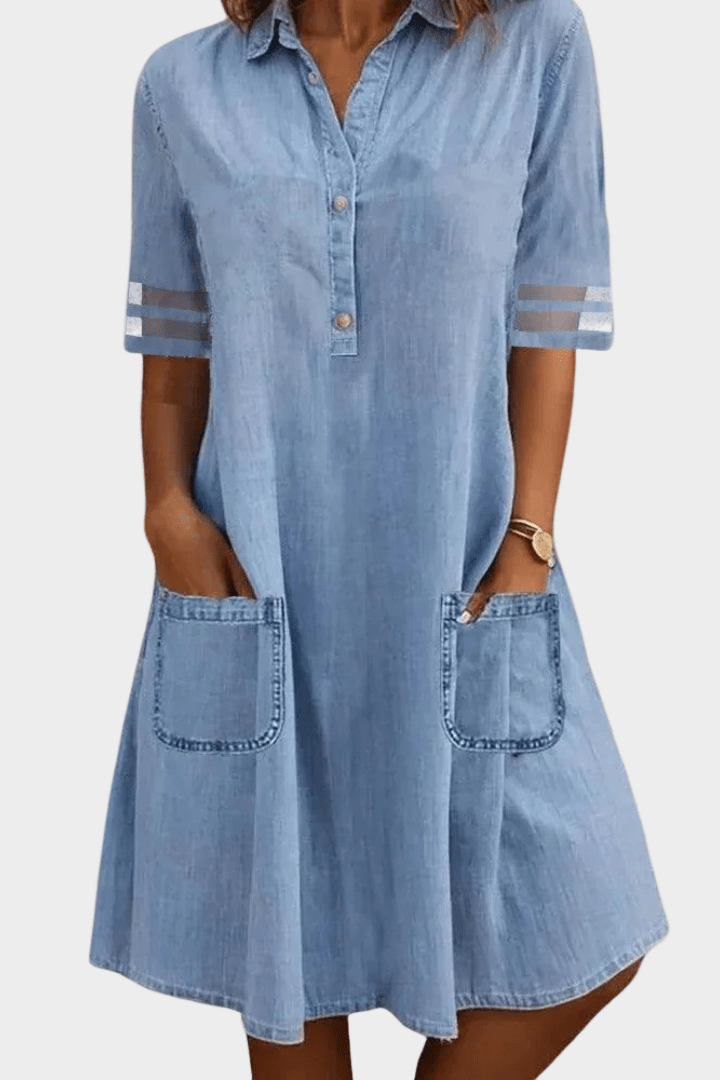 Anette | Denim Kjole Charlotte Odense