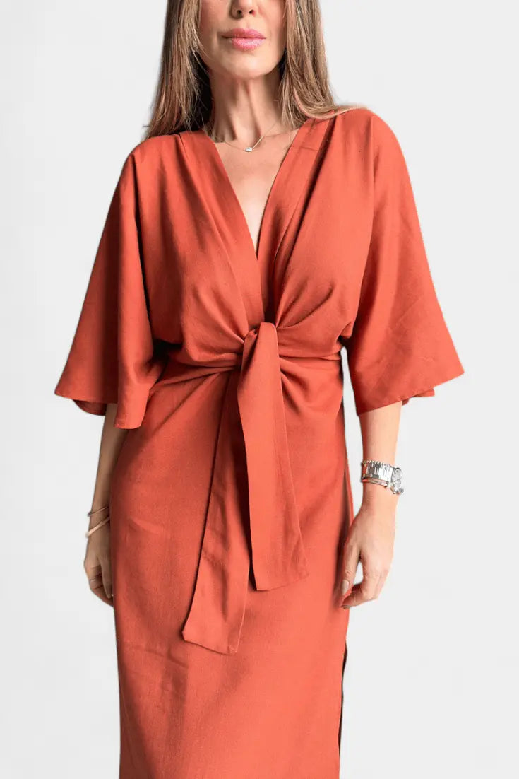 Astrid | Elegant midi-kjole Charlotte Odense