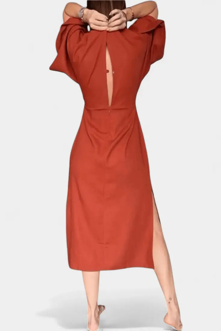 Astrid | Elegant midi-kjole Charlotte Odense