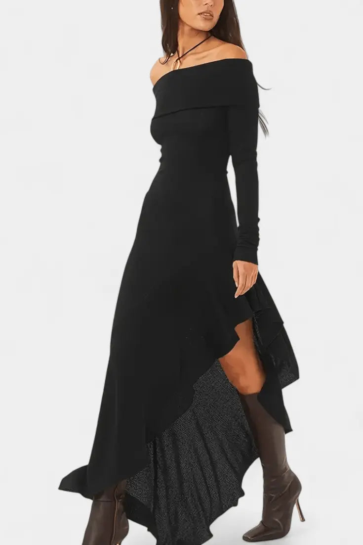 Bodil | Asymmetrisk kjole Charlotte Odense
