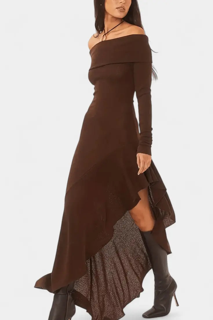 Bodil | Asymmetrisk kjole Charlotte Odense