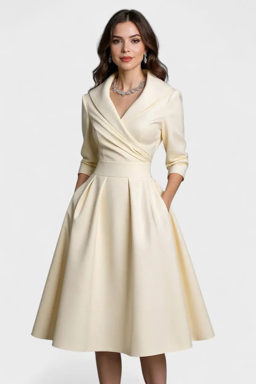 Ceryn | Satin Midi Kjole Charlotte Odense