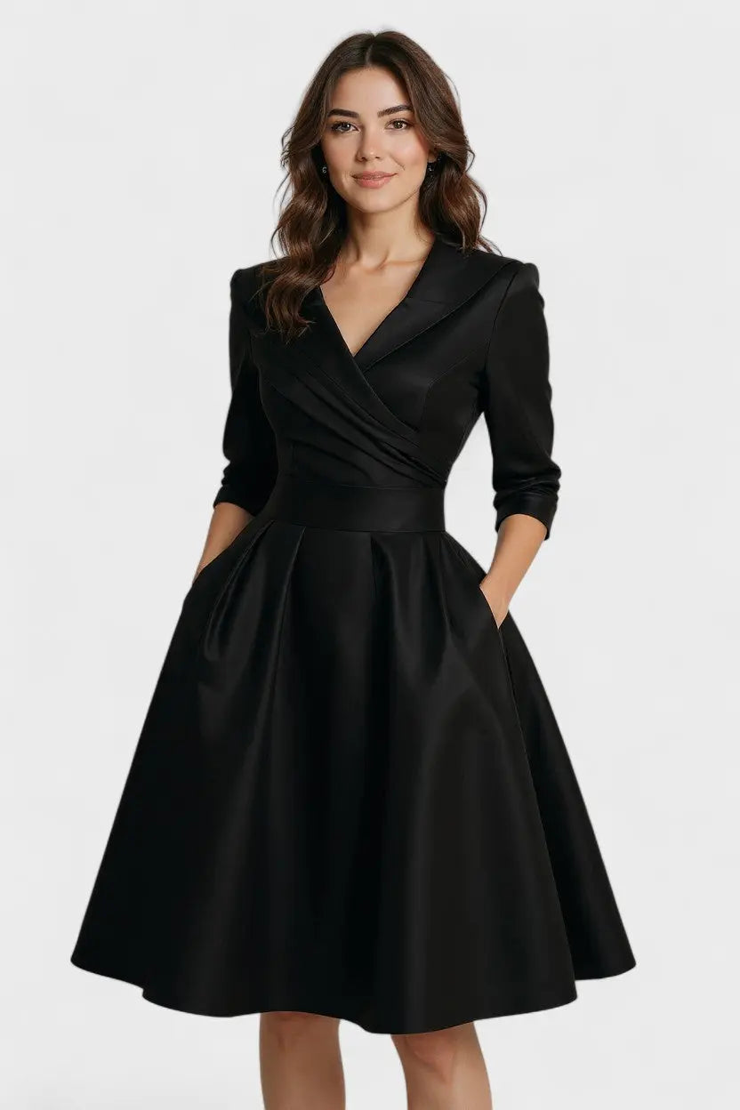 Ceryn | Satin Midi Kjole Charlotte Odense
