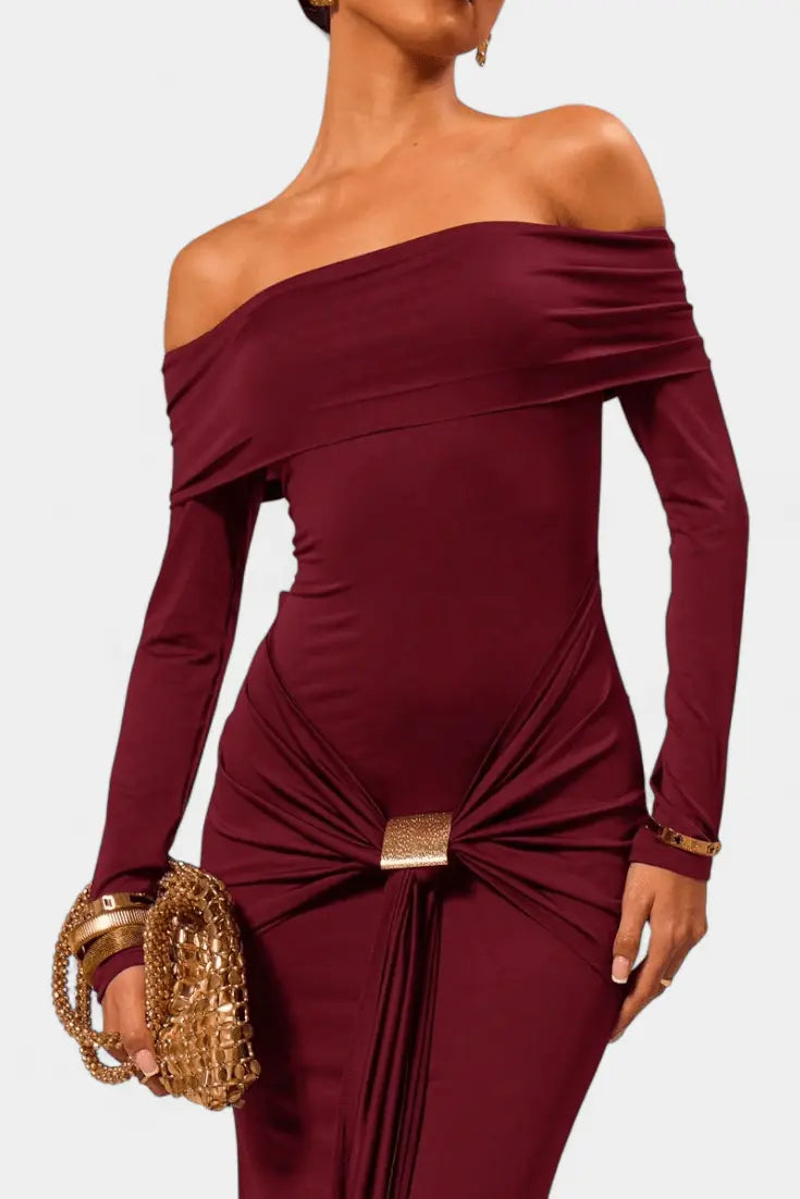Ditte | Maxi Off-Shoulder Charlotte Odense