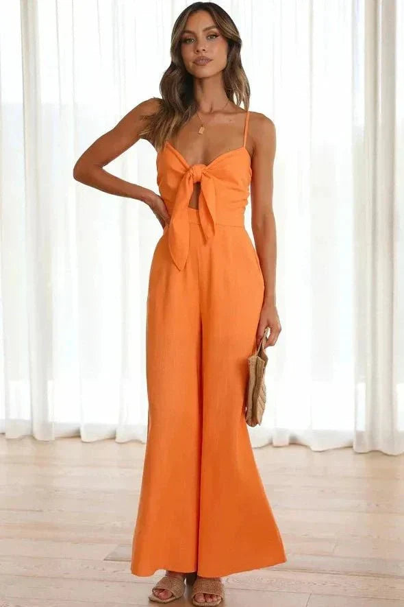 Ditte | Udskåret jumpsuit Charlotte Odense