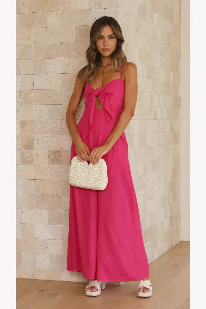 Ditte | Udskåret jumpsuit Charlotte Odense
