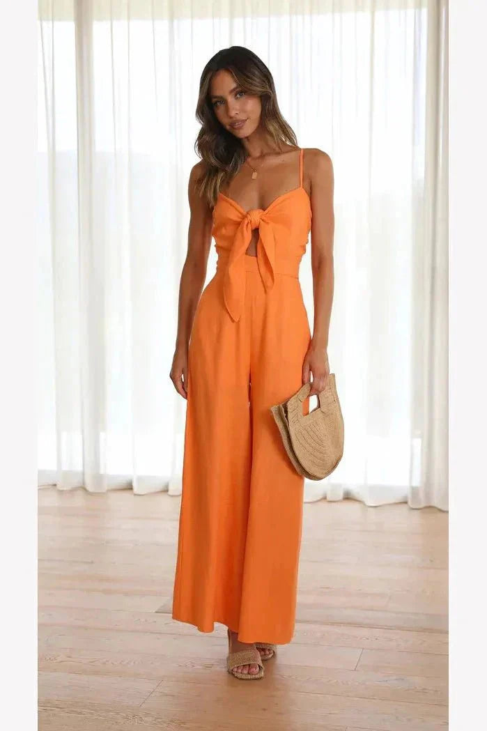 Ditte | Udskåret jumpsuit Charlotte Odense