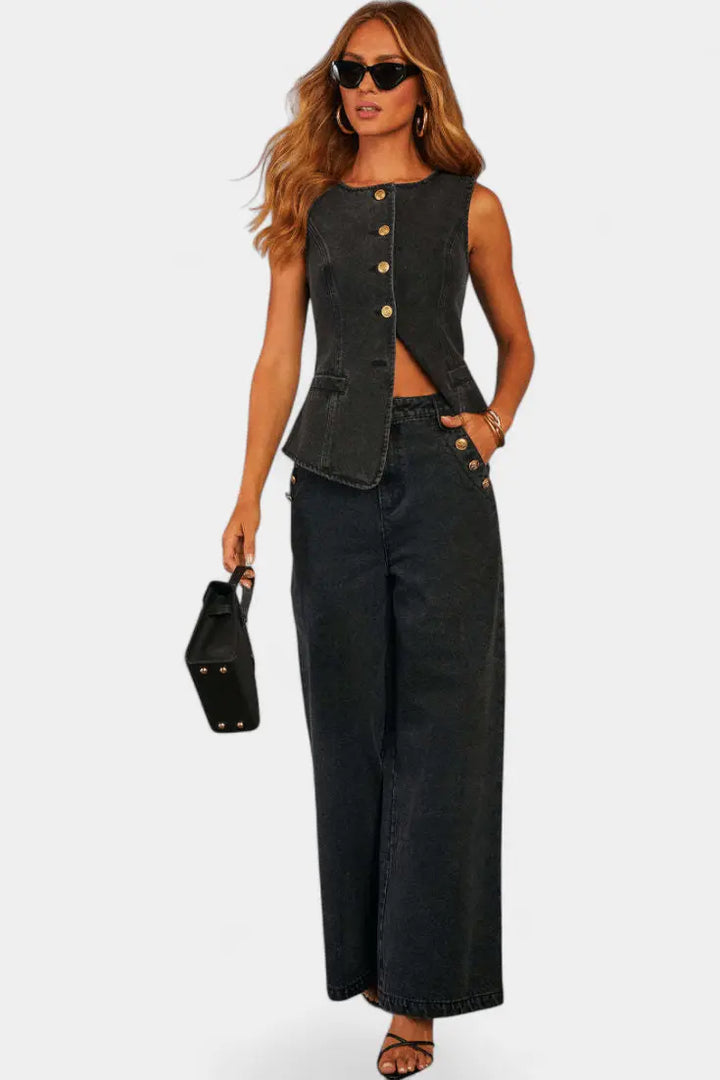Emma | Denim sæt Charlotte Odense
