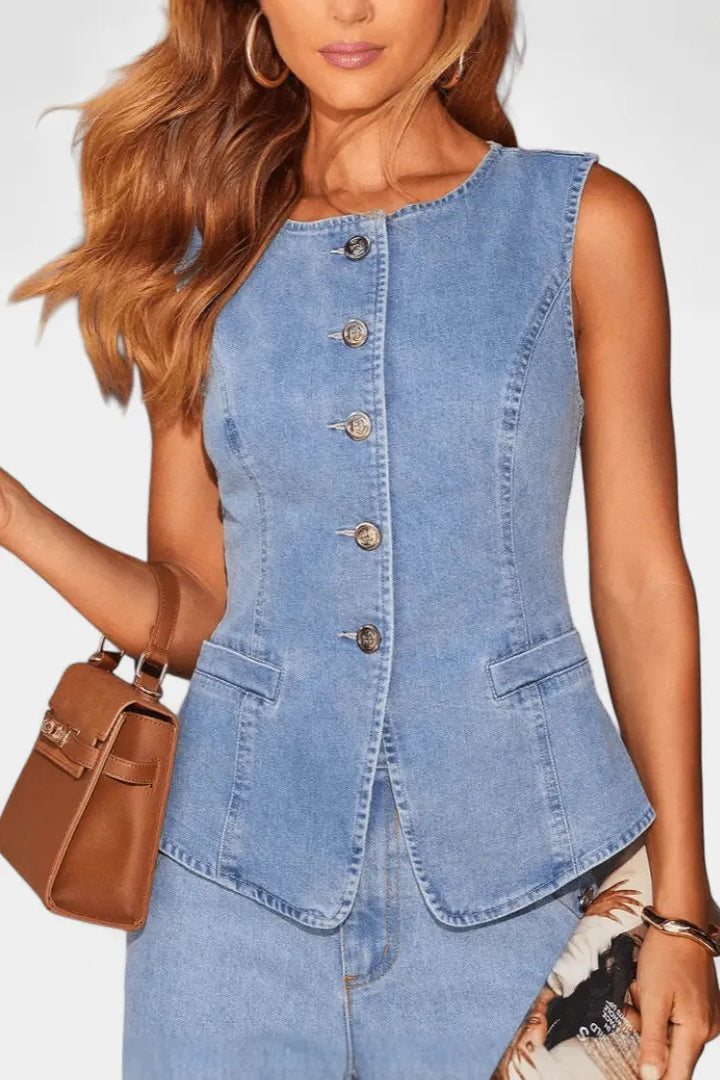 Emma | Denim sæt Charlotte Odense
