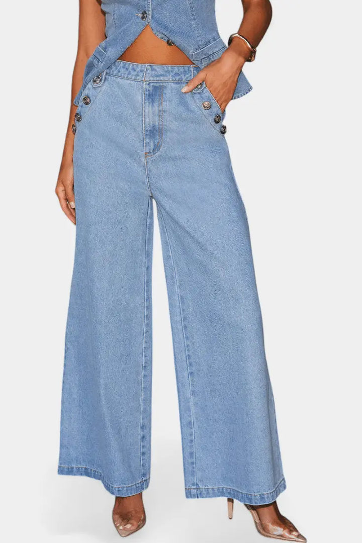 Emma | Denim sæt Charlotte Odense