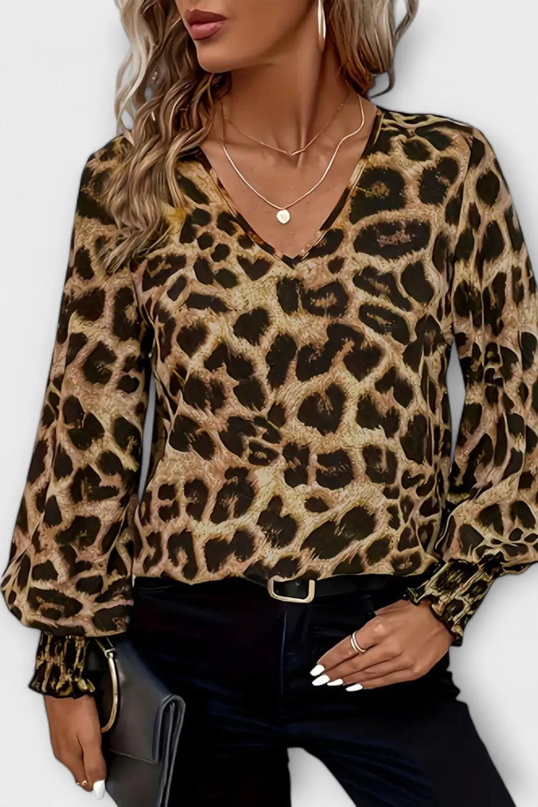 Gry | Leopard Skjorte Charlotte Odense