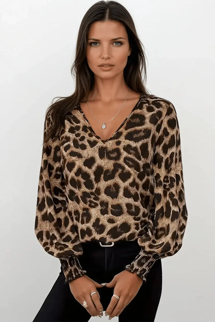 Gry | Leopard Skjorte Charlotte Odense