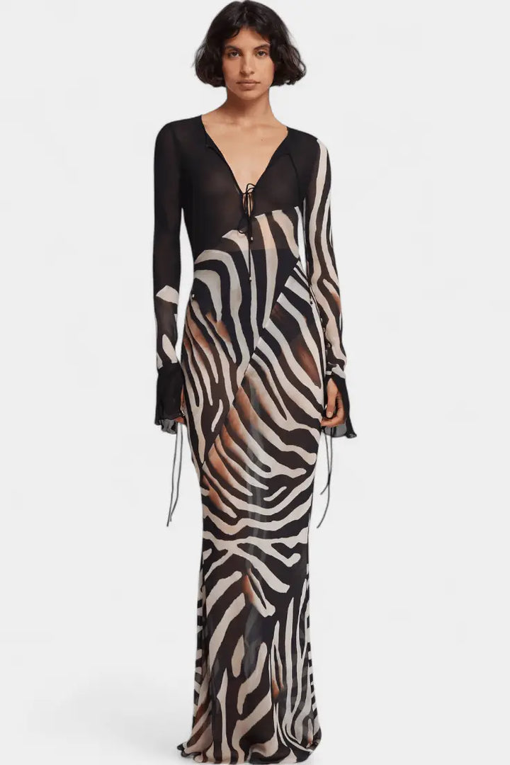 Gry | Zebra kjole Charlotte Odense