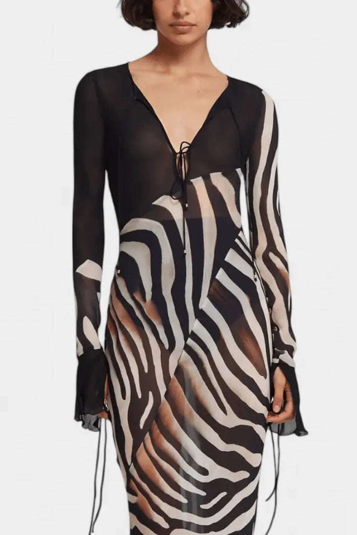 Gry | Zebra kjole Charlotte Odense