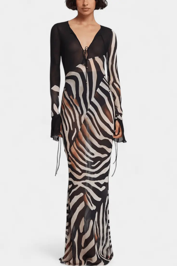 Gry | Zebra kjole Charlotte Odense