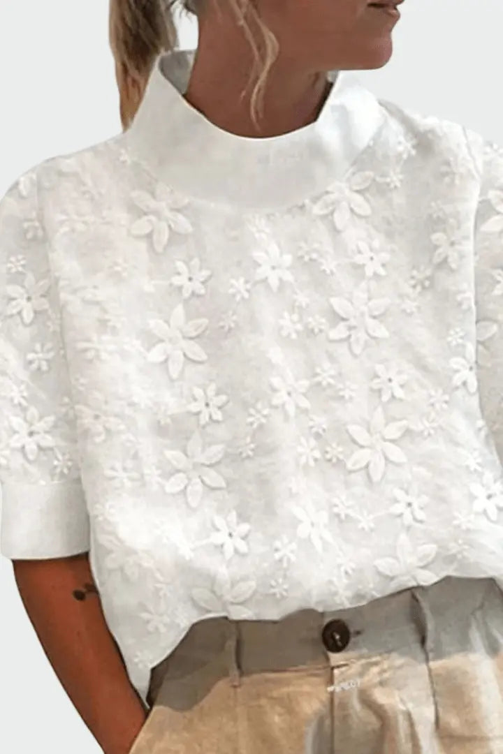 Helle | Hvid Bluse Charlotte Odense