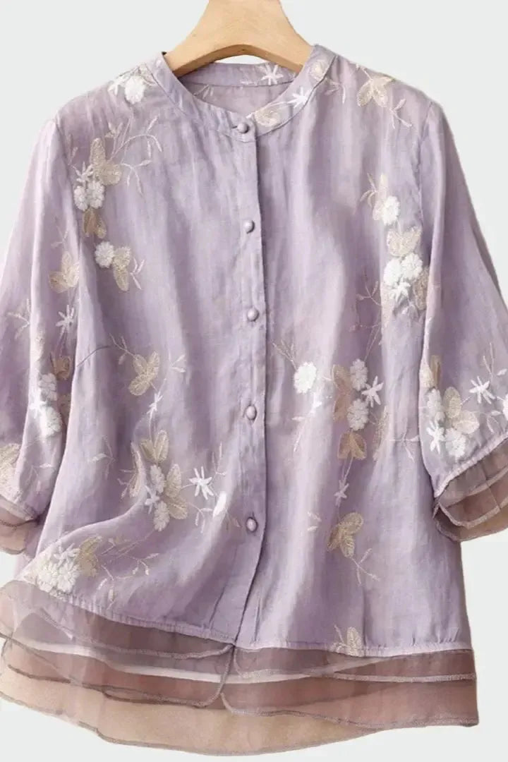Ida | Lyserød Bluse Charlotte Odense