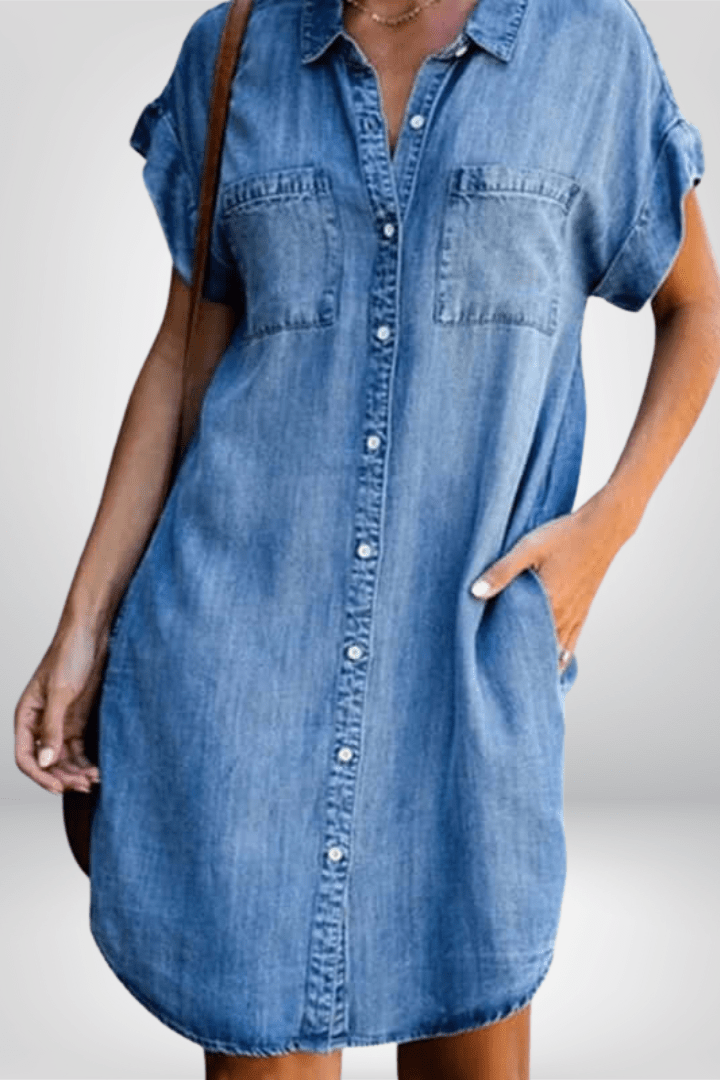 Inger | Denim Kjole Charlotte Odense