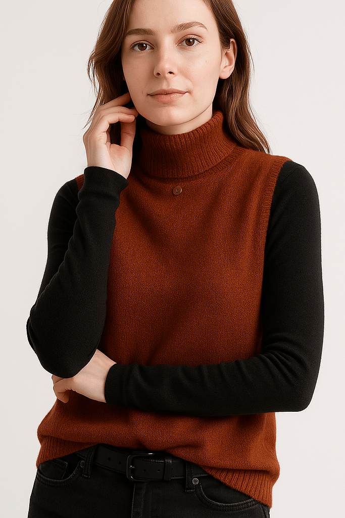 Johanne | Ærmeløs trøje Charlotte Odense