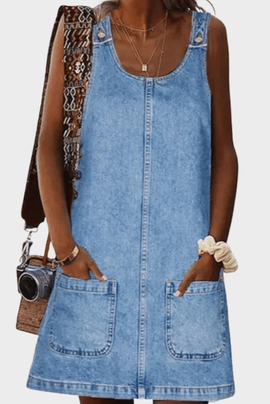 Karen | Denim Kjole Charlotte Odense