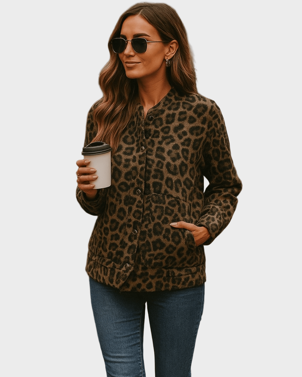 Leona | Leopard Bomberjakke Charlotte Odense