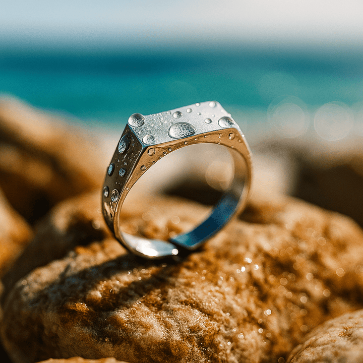 Maja | Geometrisk Ring Charlotte Odense