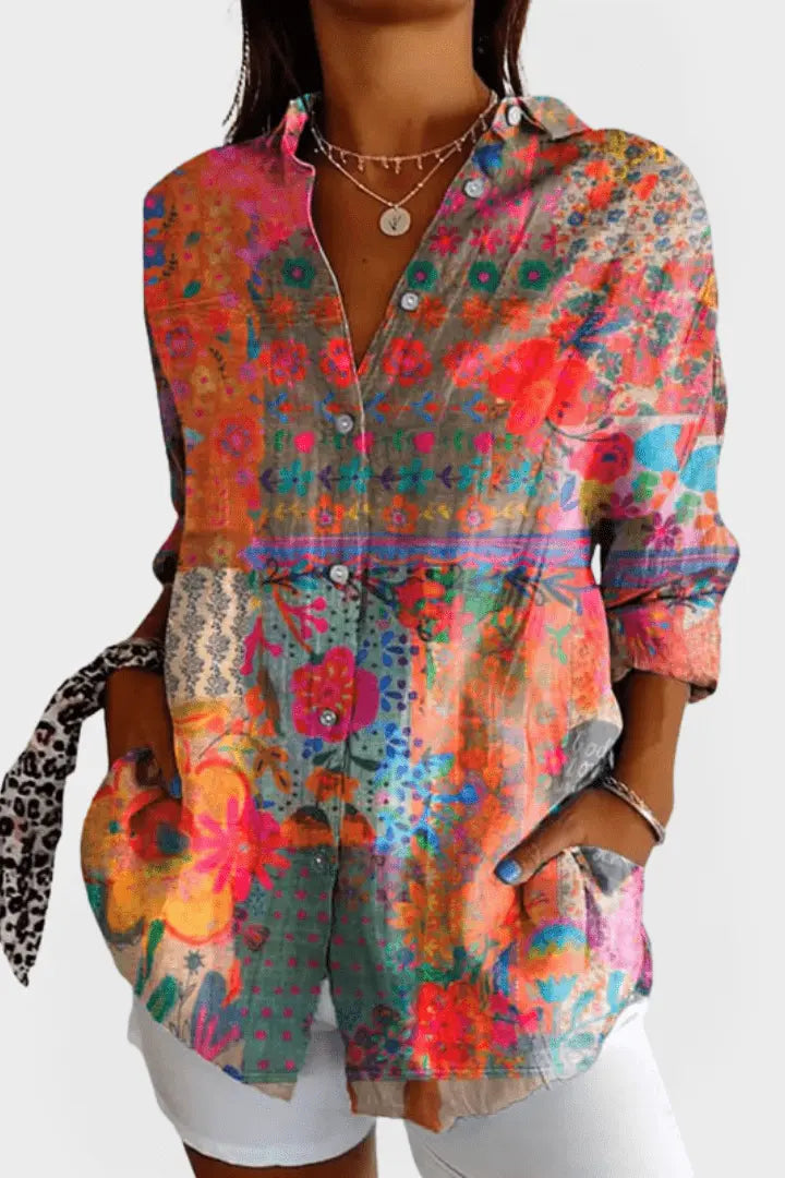 Malou | Vintage bluse Charlotte Odense