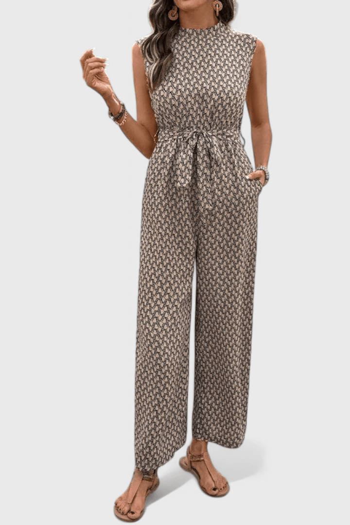Marie | Geometrisk jumpsuit Charlotte Odense