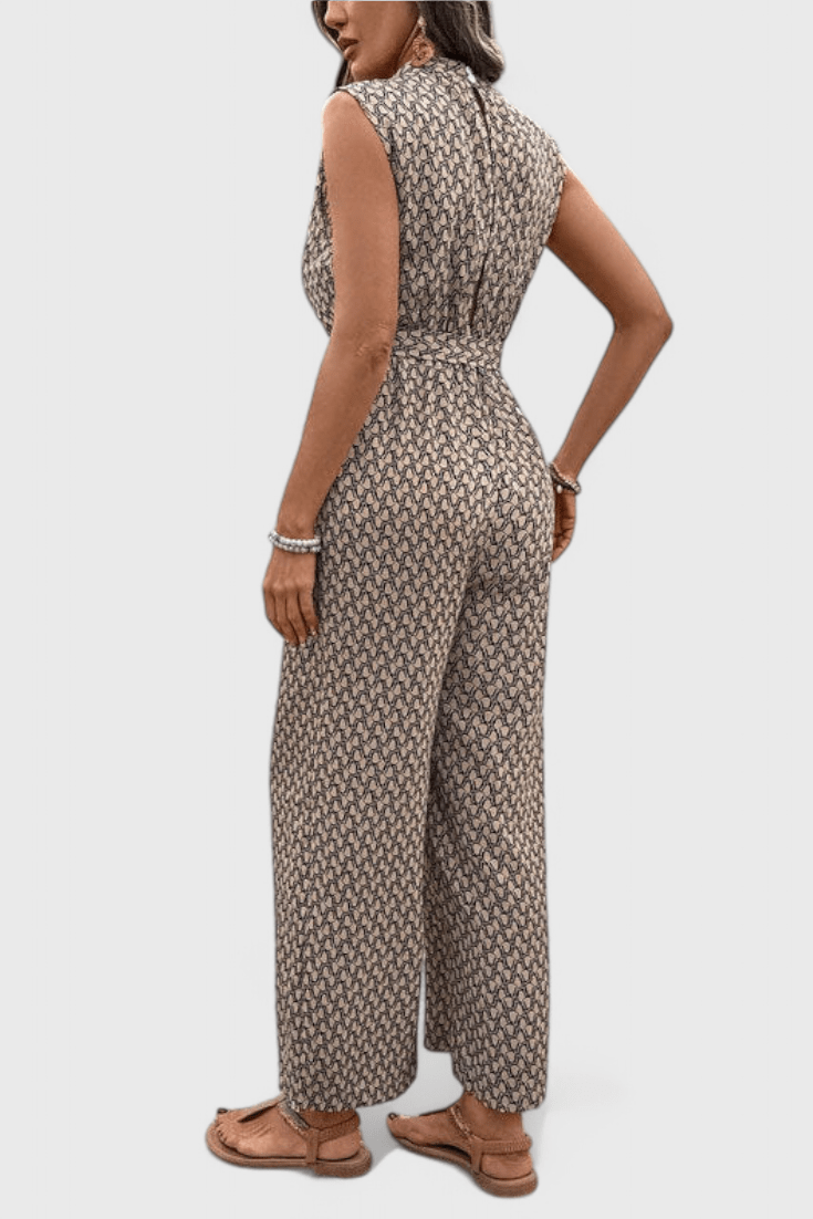 Marie | Geometrisk jumpsuit Charlotte Odense